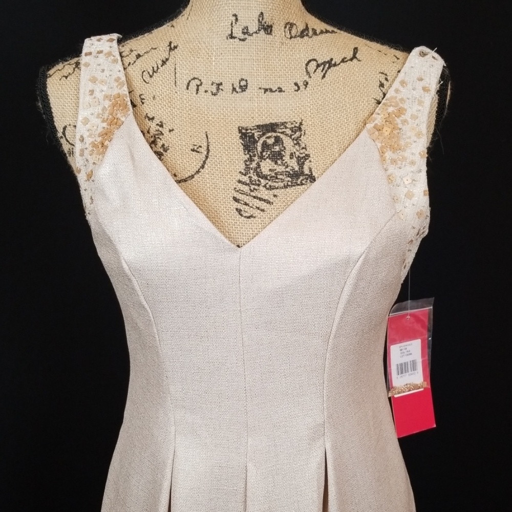 Carmen Marc Valvo cocktail wedding dress Rk:8:719